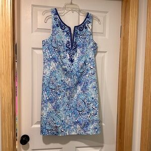 EUC Lilly Pulitzer Lyssa Shift Dress HTF  Size 14